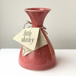 Material Good Little Shirley Vase Lauren Burman Kissable Pink Pottery